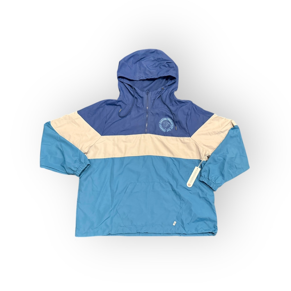 Sisstrevolution Women's Respect The Sea Colorblock Anorak Windbreaker Sz XXL - Picture 2 of 7